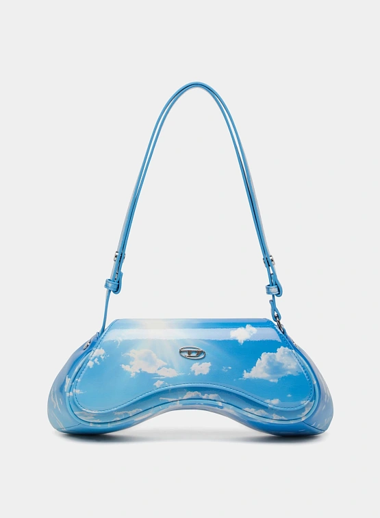 Женская сумка Diesel Play Crossbody Light Blue