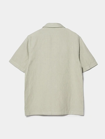 Рубашка MAHARISHI 5211 Hemp Camp Collar Shirt Sage