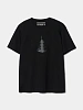 Футболка MAHARISHI 1384 Bonsai Temple Jerse Black