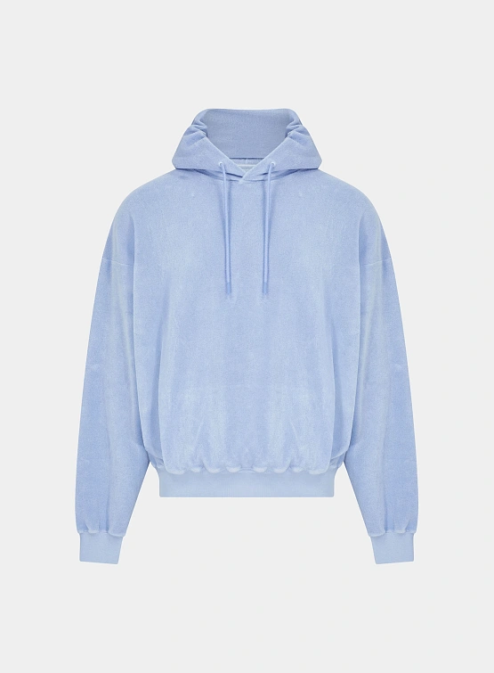 Худи Martine Rose Classic Hoodie Pale Blue/Scribble