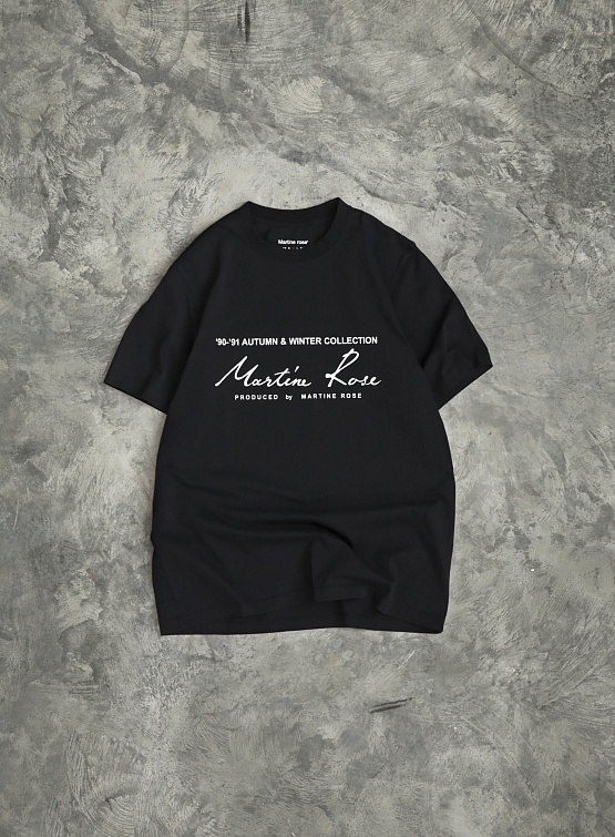 Футболка Martine Rose Classic T-Shirt Black