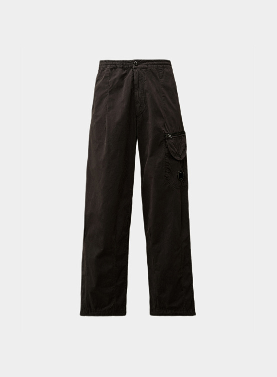 Брюки C.P. Company Microreps Boxy Loose Utility Black Sand