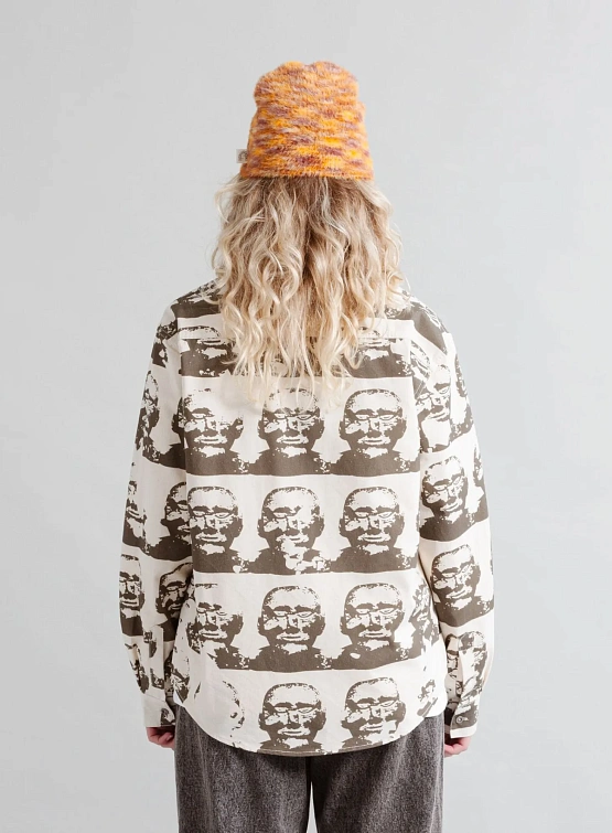 Рубашка Heresy Stone Head Shirt Ecru