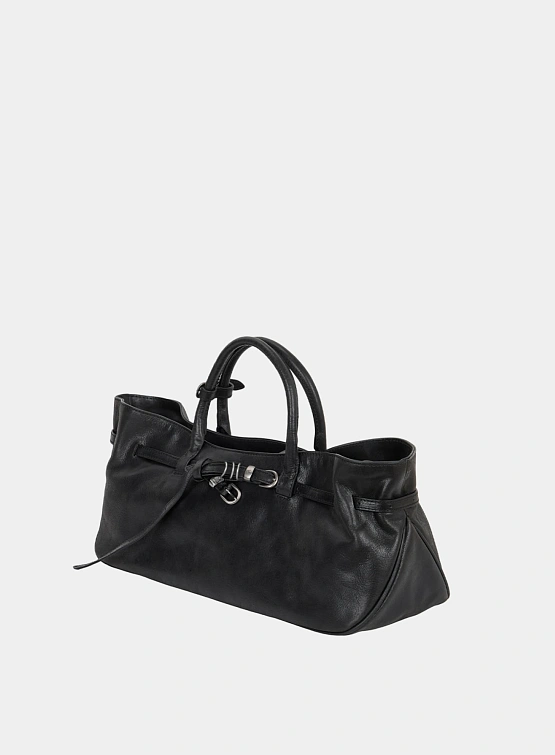 Женская сумка MARGESHERWOOD Grandma Used Black Pull-Up