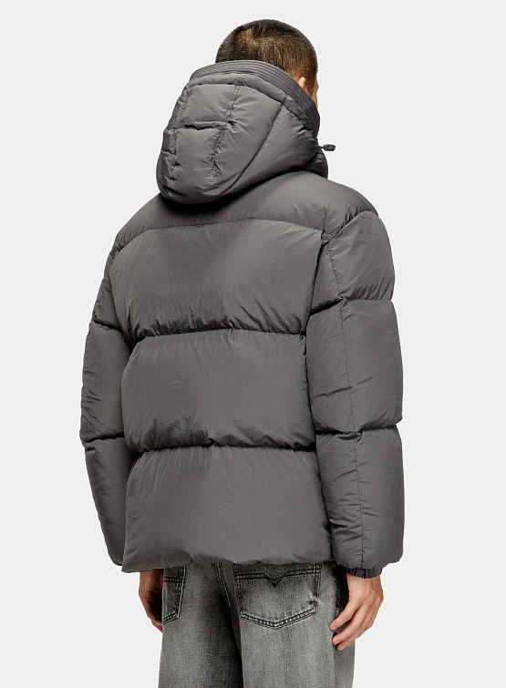 Пуховик Diesel W-Rolfys Giacca Asphalt Grey