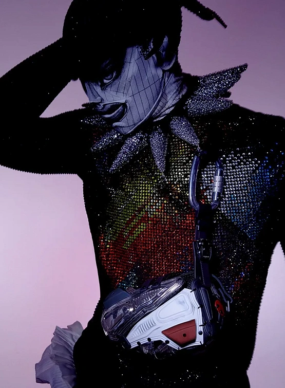 Сумка INNERRAUM Object I02 Clutch / Crossbody Patchwork Matt Black