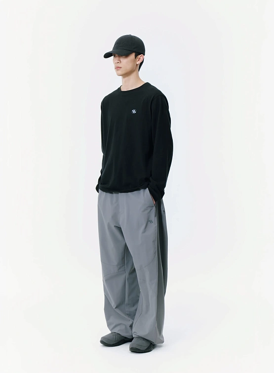 Лонгслив SAN SAN GEAR Logo L/S Black