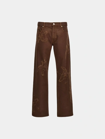 Джинсы Bluemarble Flower Bootcut Jeans Brown