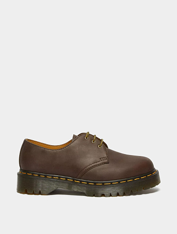 Полуботинки Dr. Martens 1461 Bex Crazy Horse Leather Oxford Brown