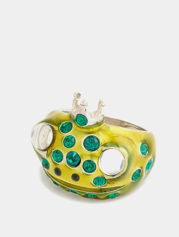 Кольцо Collina Strada Frog Prince Forest Freckles