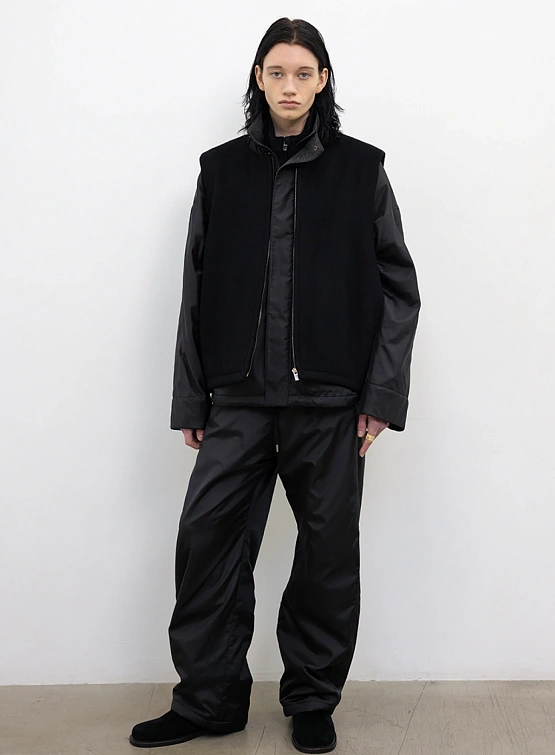 Жилет LE17SEPTEMBRE Padded Wool Black