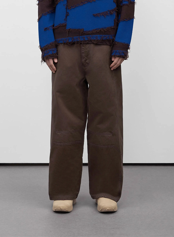 Брюки A-COLD-WALL* Format Pant Brown