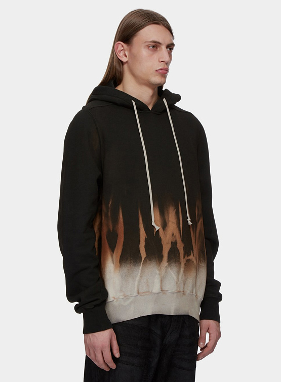 Худи RICK OWENS Drkshdw Oversized Hoodie Black/Terra