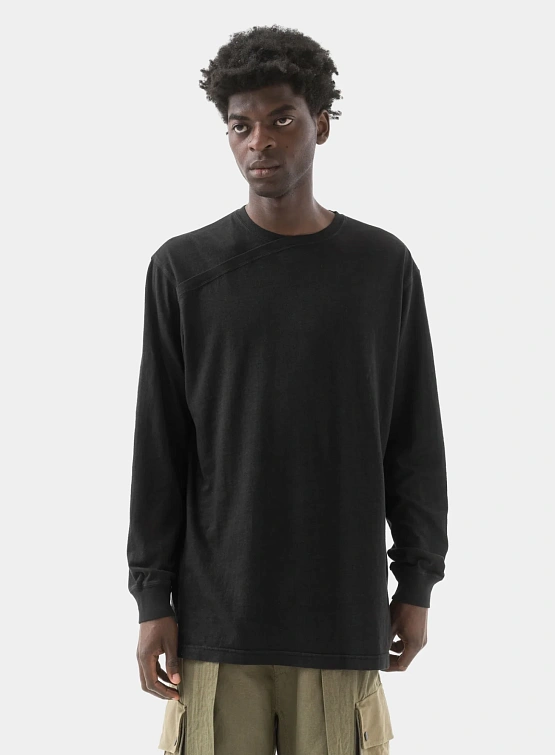 Лонгслив MAHARISHI 6001 Monk Organic Hemp Black