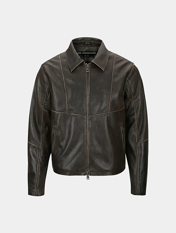 Кожаная куртка Andersson Bell Dreszen Leather Jacket Brown