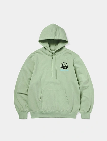 Худи thisisneverthat Panda Hoodie Pale Green