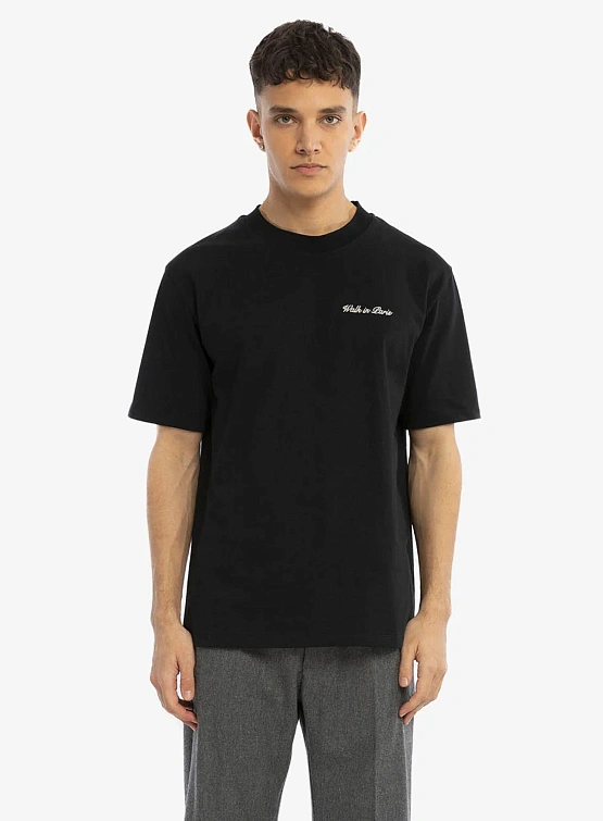Футболка Walk In Paris Timeless Tee Black