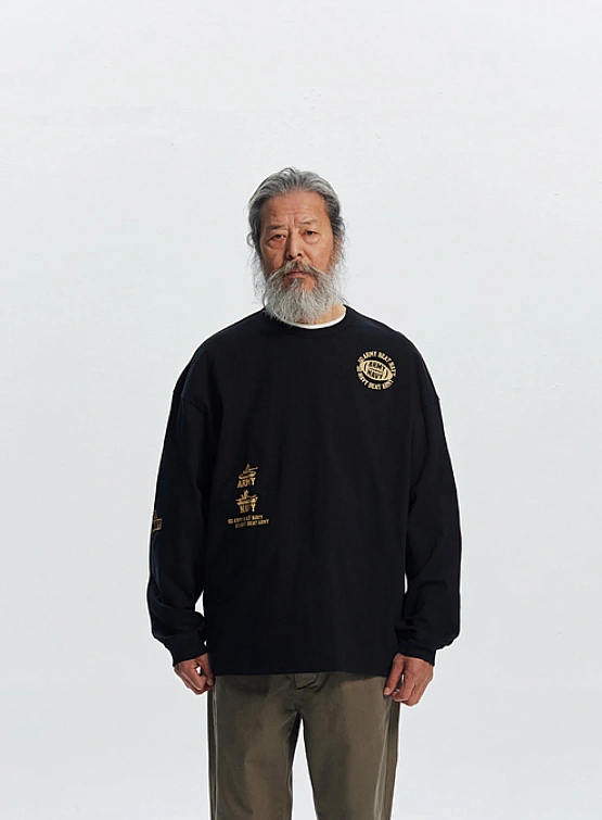 Лонгслив FrizmWORKS Army-Navy Game L/S Black