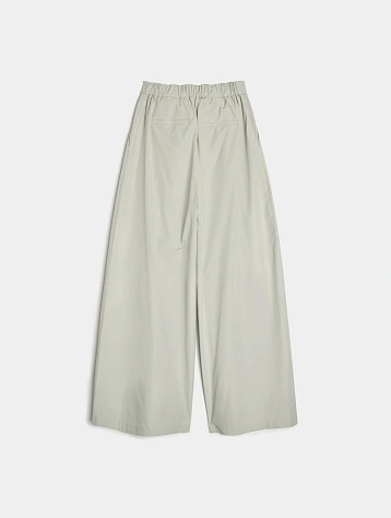 Женские брюки AMOMENTO Shirring Banding Pants Light Grey