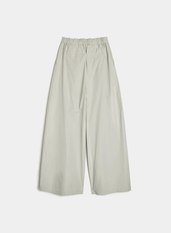 Женские брюки AMOMENTO Shirring Banding Pants Light Grey