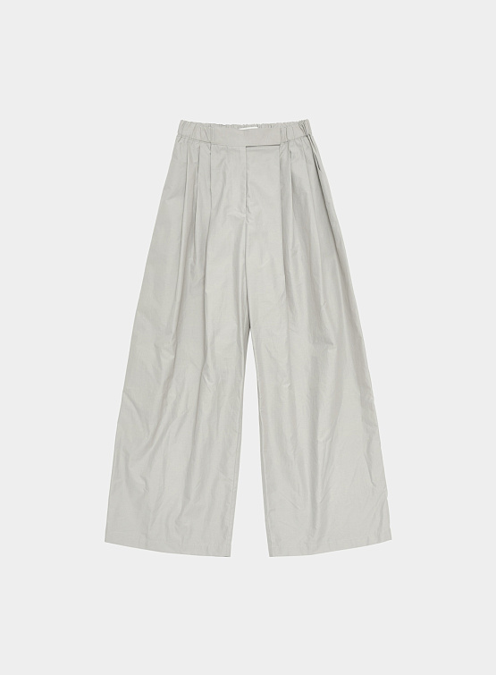 Женские брюки AMOMENTO Three Tuck Banding Grey