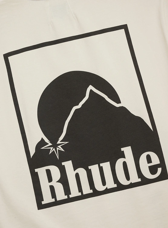 Футболка RHUDE Moonlight Badge Vtg White
