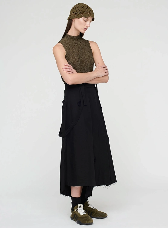 Женская юбка Song for the Mute "Daisy" Pleated Black