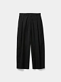 брюки coor essential wool trousers black