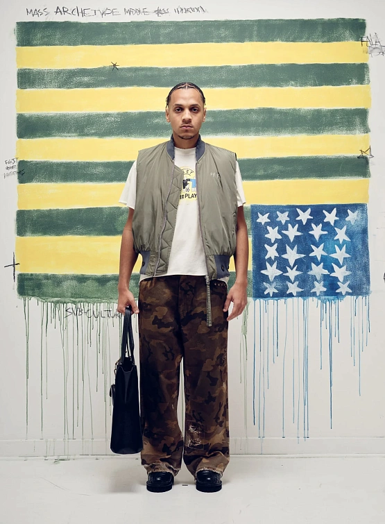 Жилет PIET MA-1 Distressed Green