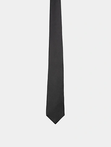 Галстук COOR Silk Satin Tie Black