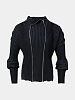 Кардиган LUEDER Healer Knit Zip Jacket Black Grey