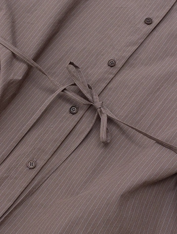 Женское платье-рубашка AMOMENTO Stripe Grey