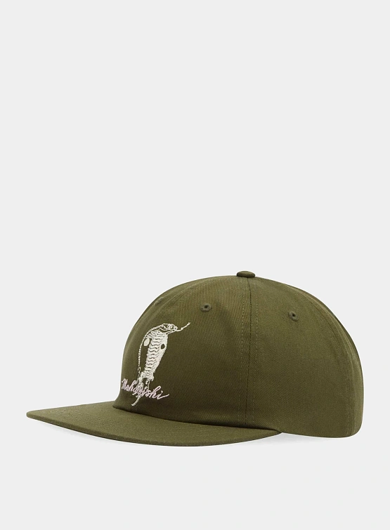Кепка MAHARISHI 1454 Year Of The Snake 6 Panel Olive