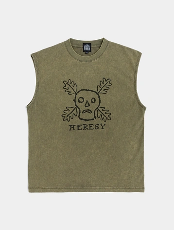 Майка Heresy Green Man Vest Green