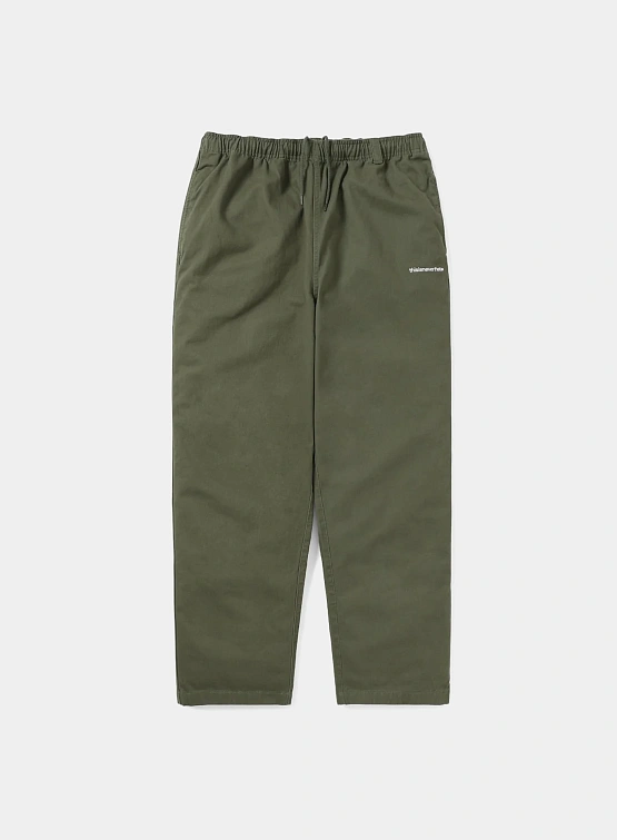 Брюки thisisneverthat Easy Pant Olive