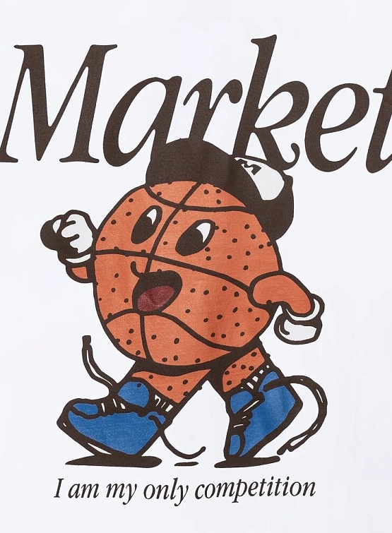 Футболка MARKET One On One White