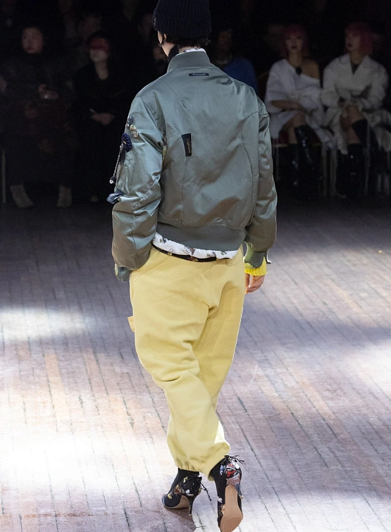 Женский бомбер UNDERCOVER Label Padded Khaki