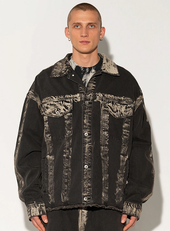 Джинсовая куртка Red September Black Dyed