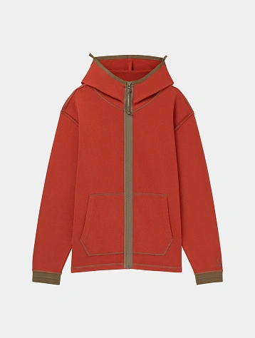 Зип-худи C.P. Company Diagonal Fleece Mixed Ketchup Red