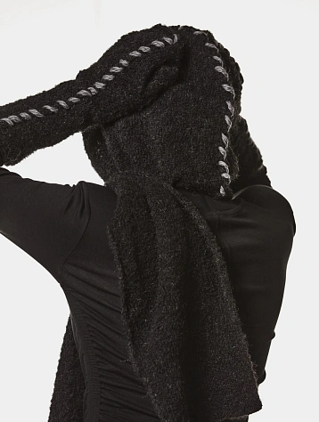 Шарф thom/krom Scarf W51 Black