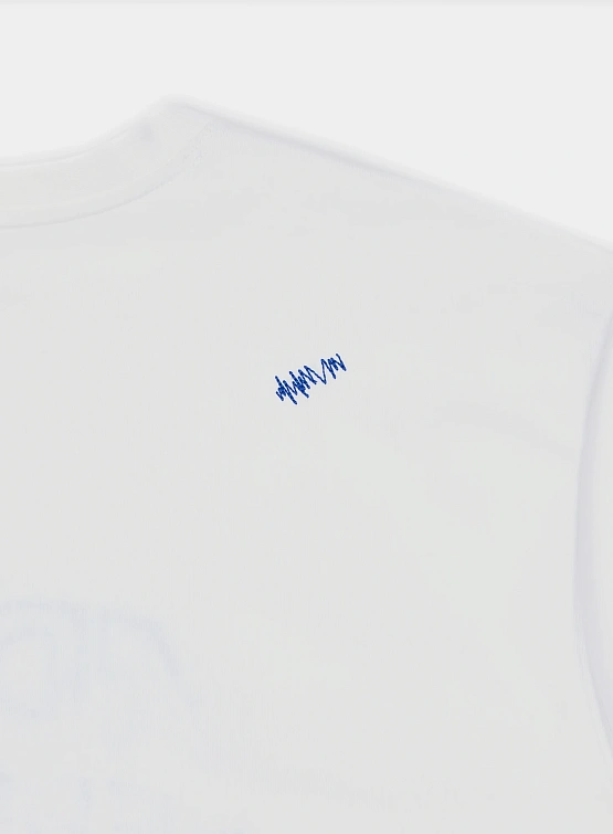 Футболка ADERERROR Edca Product. 52 White