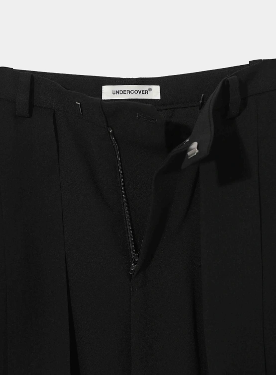 Женские юбка-брюки UNDERCOVER Straight Georgette Pleated Black