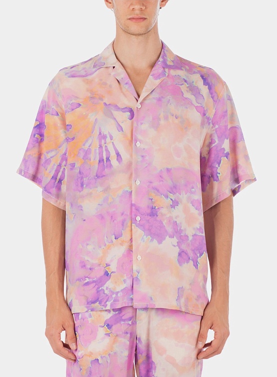 Рубашка MSGM Psychedelic Seabed Lilac