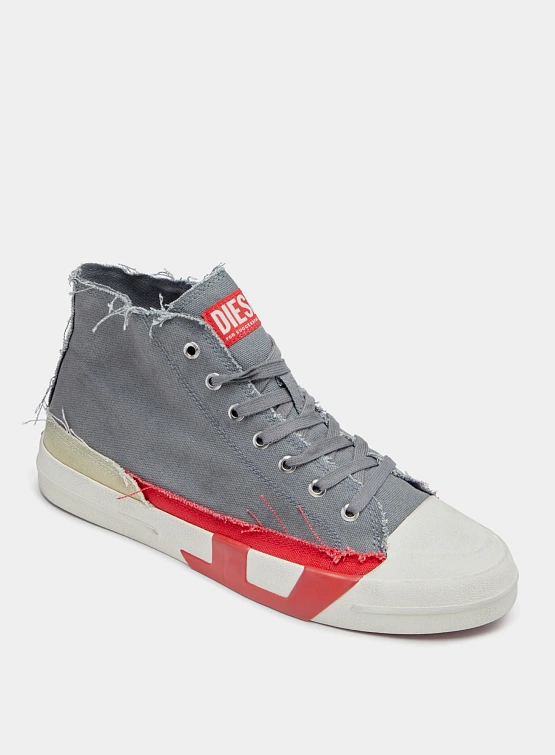 Кеды Diesel S-D-Verse Mid Grey/Red
