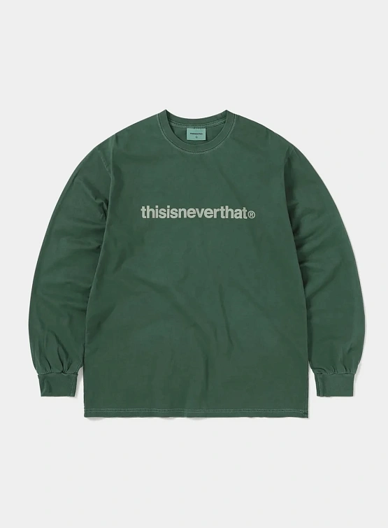 Лонгслив thisisneverthat T-Logo L/S Tee Blue Green