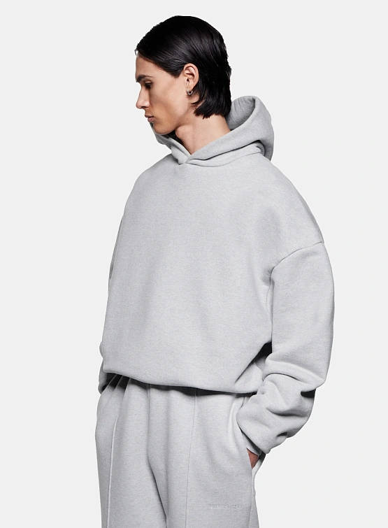 Худи MKI MIYUKI ZOKU 800 GSM Superweight Grey