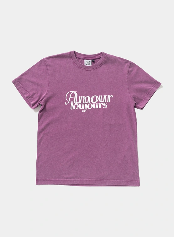 Футболка Carne Bollente Amour Toujours Washed Purple