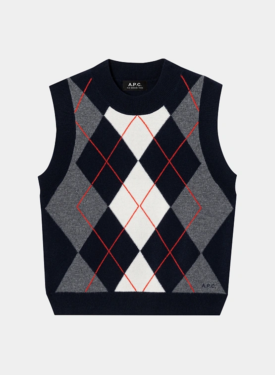 Женский жилет A.P.C. Pia Сardigan Dark Navy