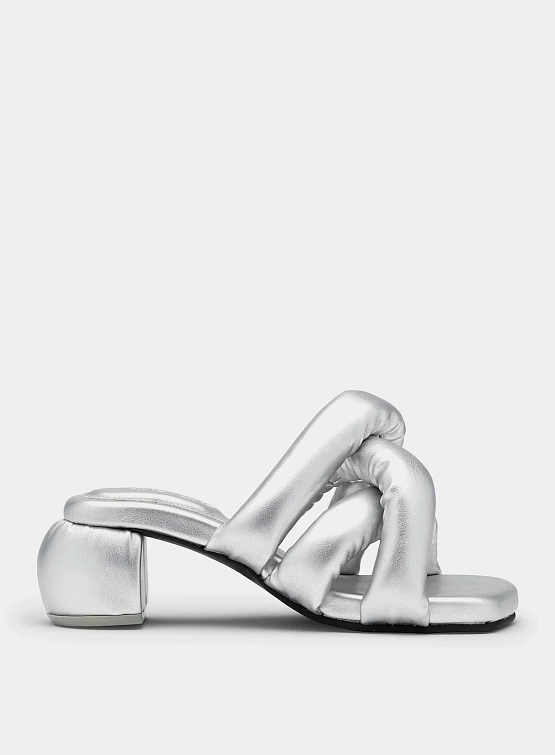Женские туфли YUME YUME Kitten Sausage Heel Silver
