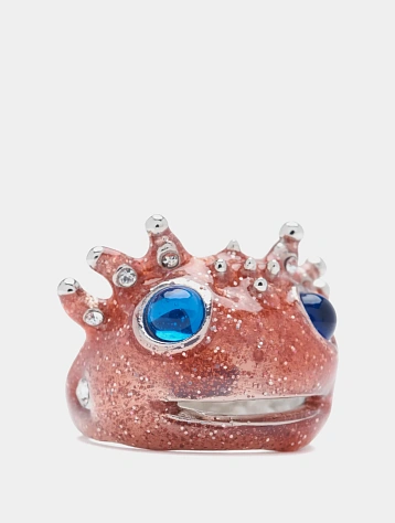 Кольцо Collina Strada Axoltl Rose Glitter